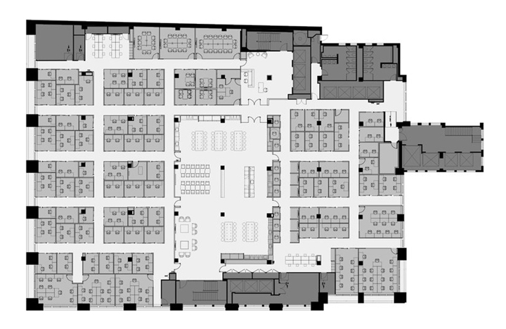 創新時尚社區 聯合辦公Make Offices芝加哥辦公空間設計欣賞