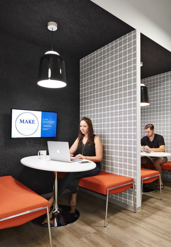 創新時尚社區 聯合辦公Make Offices芝加哥辦公空間設計欣賞