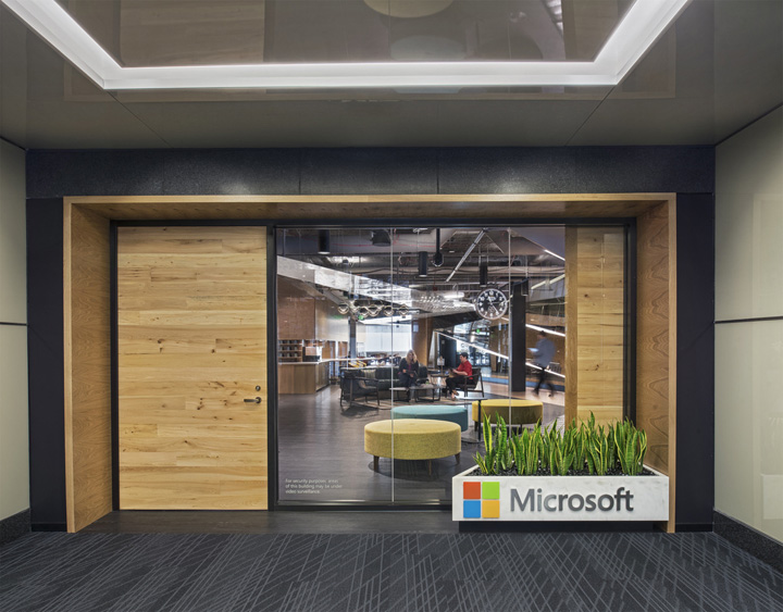 匠心筑夢 Microsoft微軟技術中心底特律辦公設計欣賞