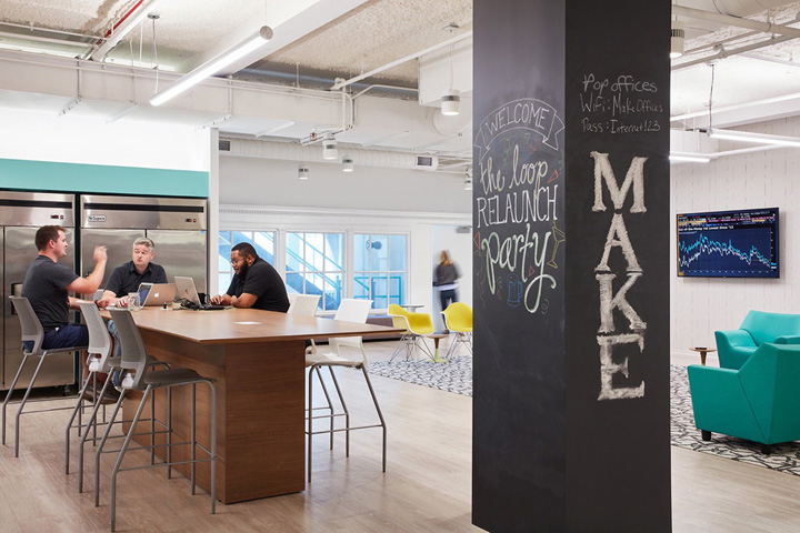 創新時尚社區 聯合辦公Make Offices芝加哥辦公空間設計欣賞