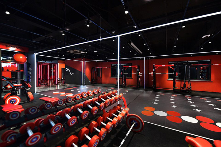 由光定義的空間 R Fitness健身工作室設計欣賞