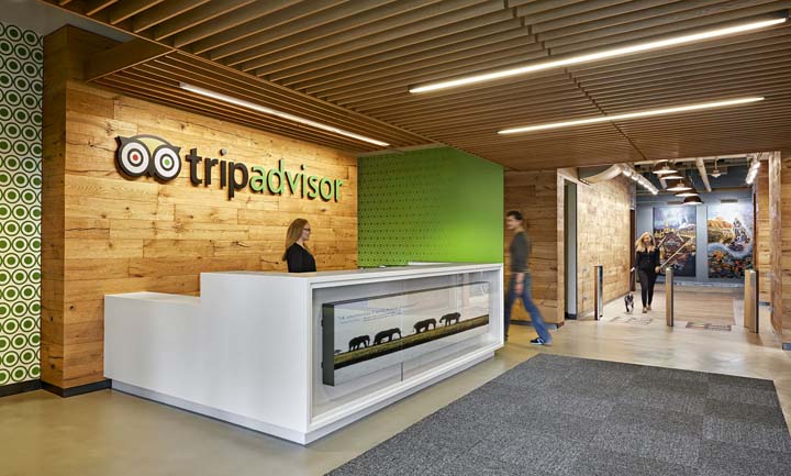 城市loft 美國TripAdvisor尼德姆總部大樓設計