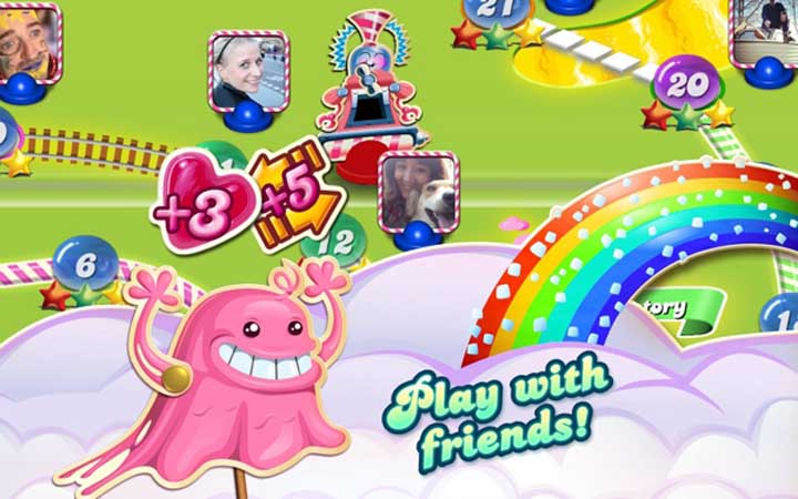 糖果傳奇 Candy Crush Saga辦公室變身卡通王國