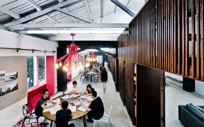Woods Bagot北京工作室設計欣賞
