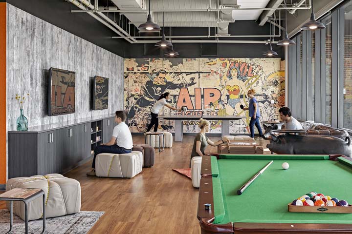 城市loft 美國TripAdvisor尼德姆總部大樓設計