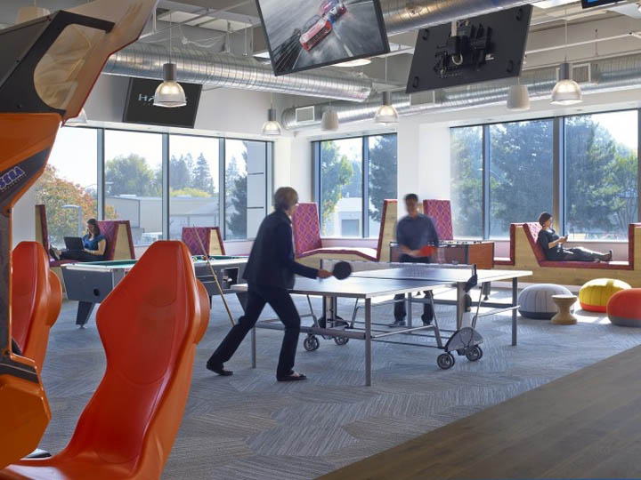 活力無限 LinkedIn加州Sunnyvale總部辦公空間