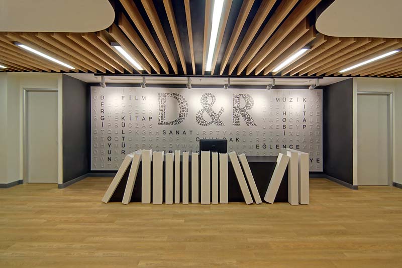 書香門第 D&R 出版公司伊斯坦布爾總部設計欣賞