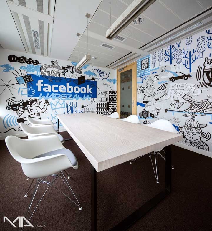 超萌卡通圖形創意 Facebook波蘭辦公室：你就是主角