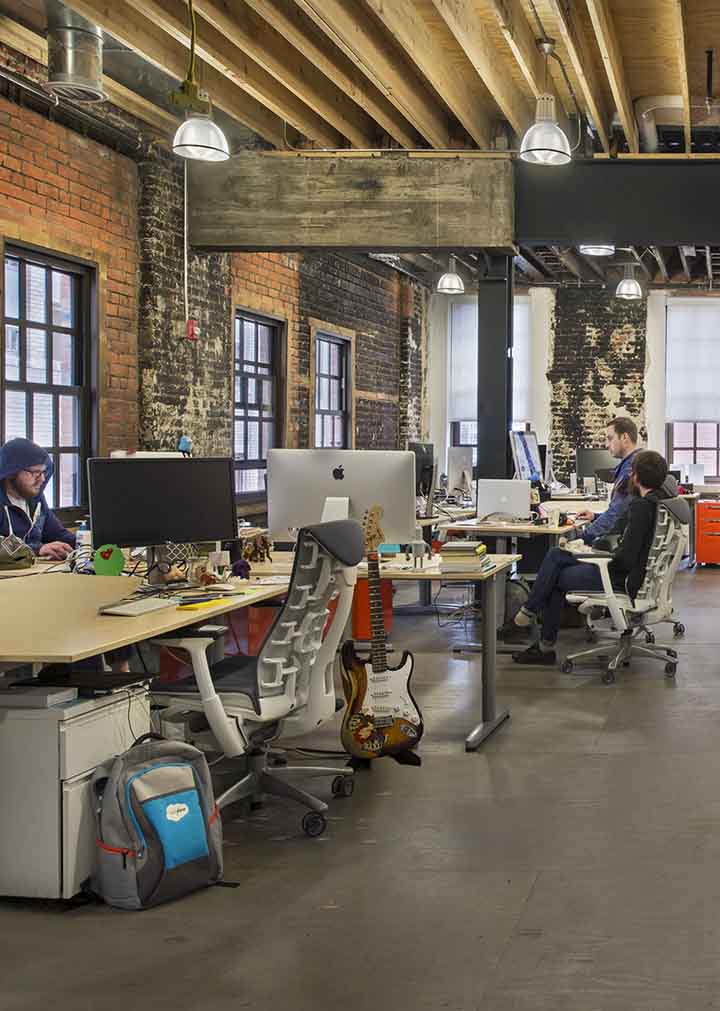 復古工業風 Detroit Labs底特律辦公室設計