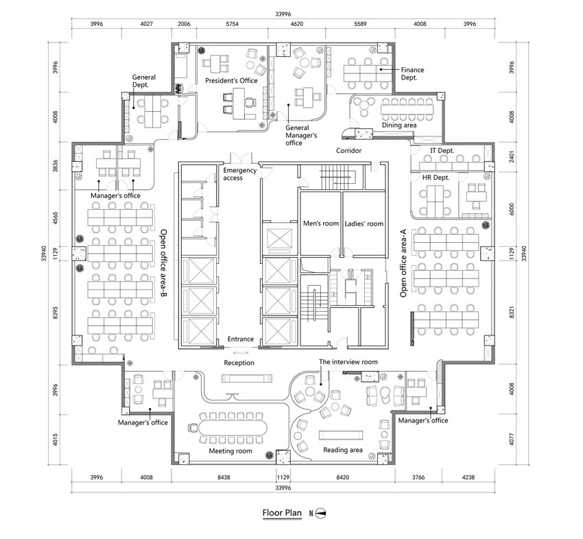回形空間 沙馳辦公空間