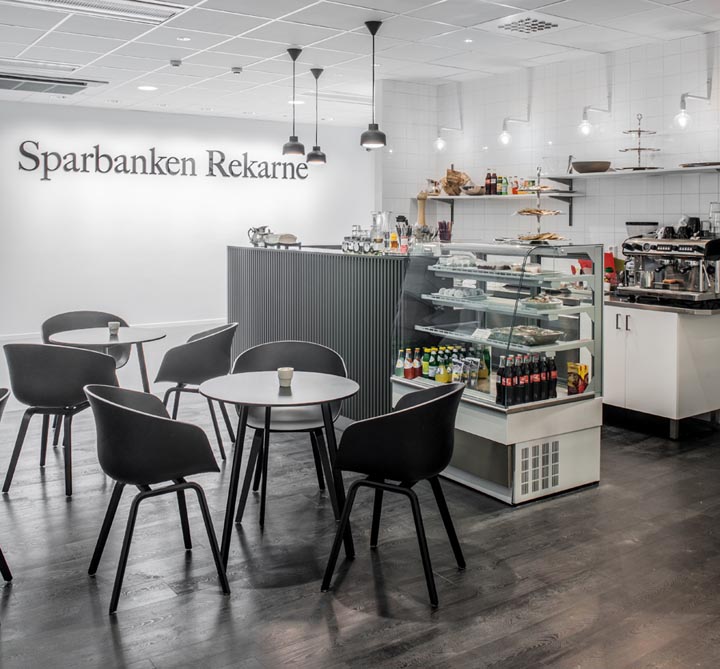 瑞典Sparbanken Rekarne傳統儲蓄銀行辦公空間