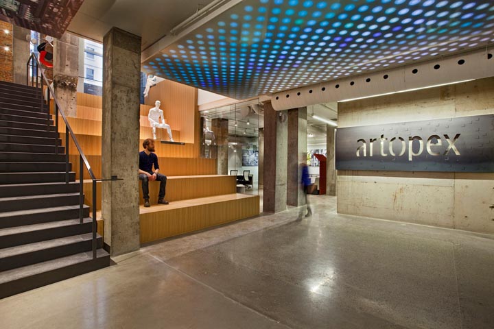 空間故事 加拿大Artopex辦公家具展廳設計
