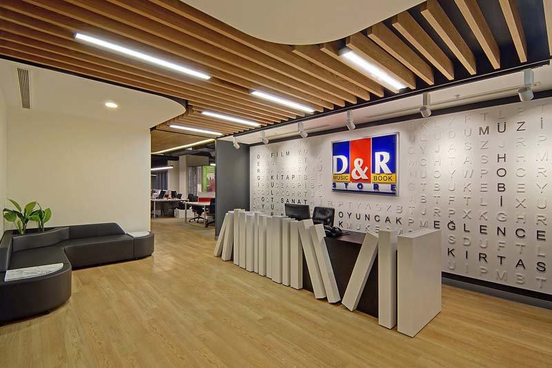 書香門第 D&R 出版公司伊斯坦布爾總部設計欣賞