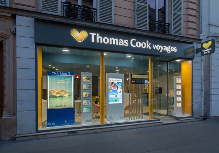 青春時尚 Thomas Cook旅游集團巴黎營銷空間設計欣賞