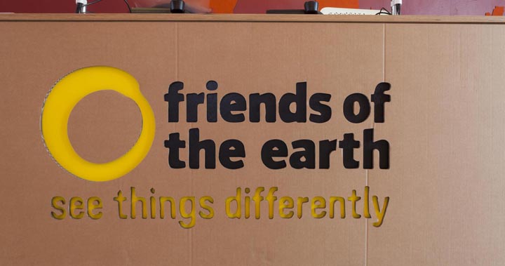 生命和綠色擁抱：Friends of the Earth辦公室設計