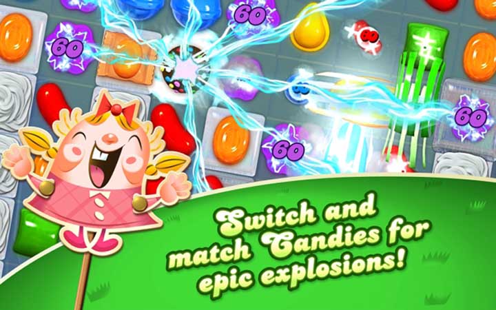 糖果傳奇 Candy Crush Saga辦公室變身卡通王國