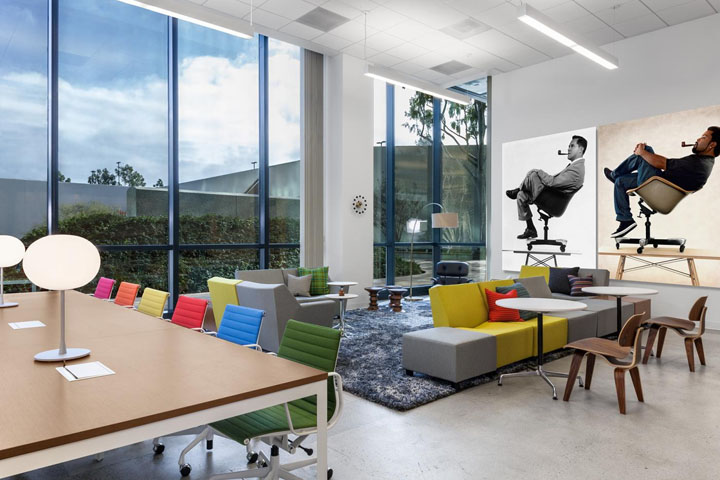 時尚風向標 美國Pivot Interiors家具展廳與辦公設計