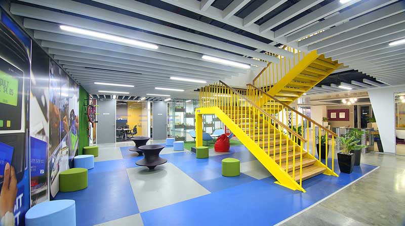 智慧樂園 信用卡巨頭Visa公司班加羅爾技術研發中心設計欣賞
