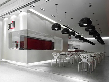 Grill X概念餐廳設計欣賞
