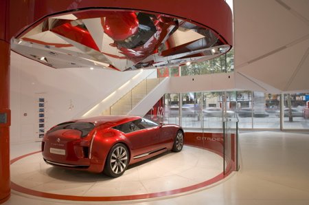 Citroën汽車展廳設計