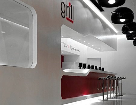 Grill X概念餐廳設計欣賞