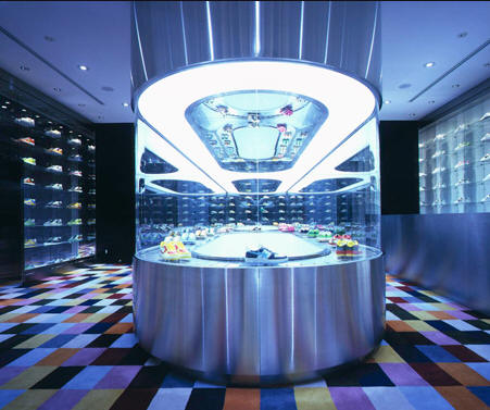日本BRAIN專賣店室內空間設計(一)