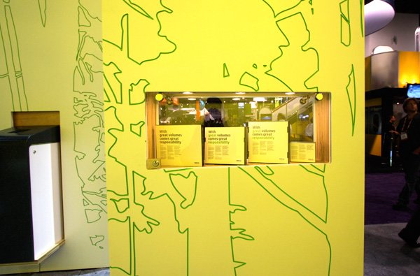 2008年國際消費電子展(CES)Nokia展臺設計