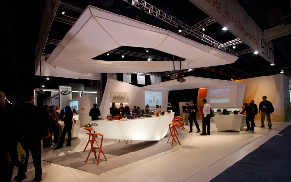 2008年國際消費(fèi)電子展(CES)eTon展臺(tái)設(shè)計(jì)