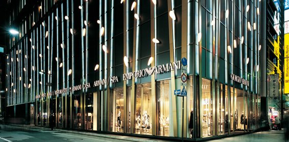 Armani東京旗艦店室內設計欣賞