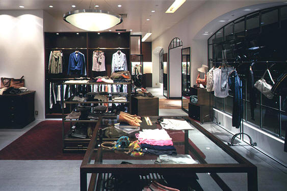 日本BRAIN專賣店室內空間設計(一)