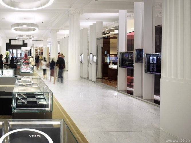 Selfridges 百貨公司室內設計