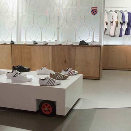 運動品牌K-Swiss專賣店室內設計