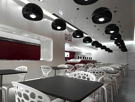 Grill X概念餐廳設計欣賞