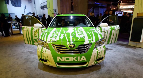 2008年國際消費電子展(CES)Nokia展臺設計