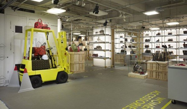 Louis Vuitton Underground概念店室內(nèi)空間設(shè)計