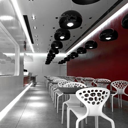Grill X概念餐廳設計欣賞