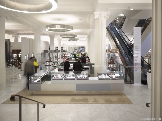 Selfridges 百貨公司室內設計