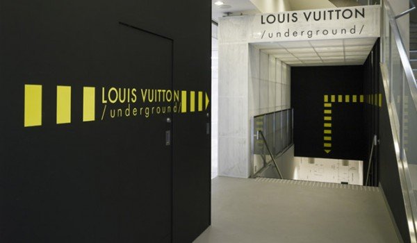 Louis Vuitton Underground概念店室內(nèi)空間設(shè)計