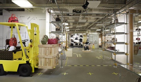 Louis Vuitton Underground概念店室內(nèi)空間設(shè)計