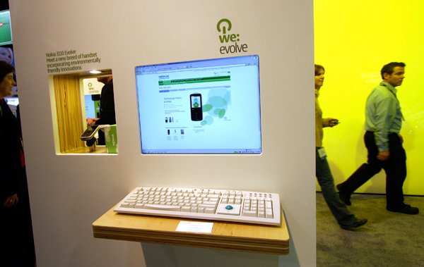2008年國際消費電子展(CES)Nokia展臺設計