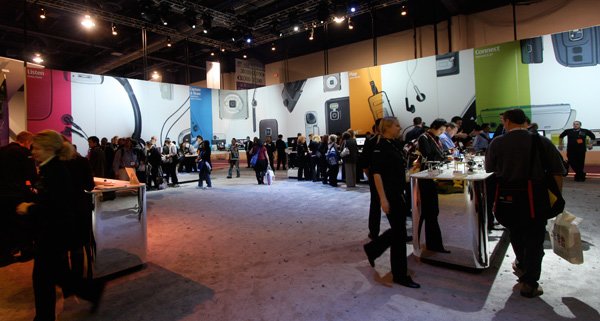2008年國際消費電子展(CES)Nokia展臺設計
