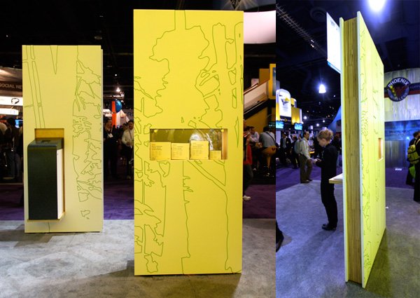 2008年國際消費電子展(CES)Nokia展臺設計