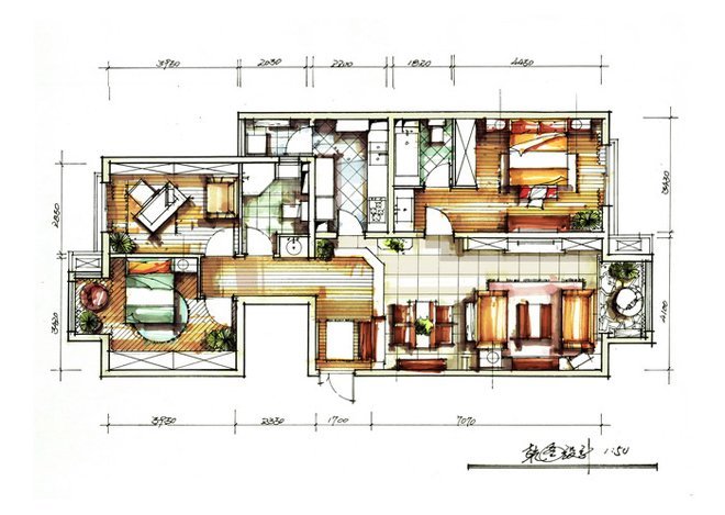2005主流戶型設計大賽作品欣賞