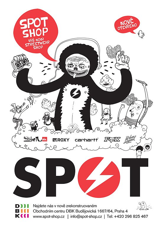 SPOT潮流服裝專賣店室內空間設計