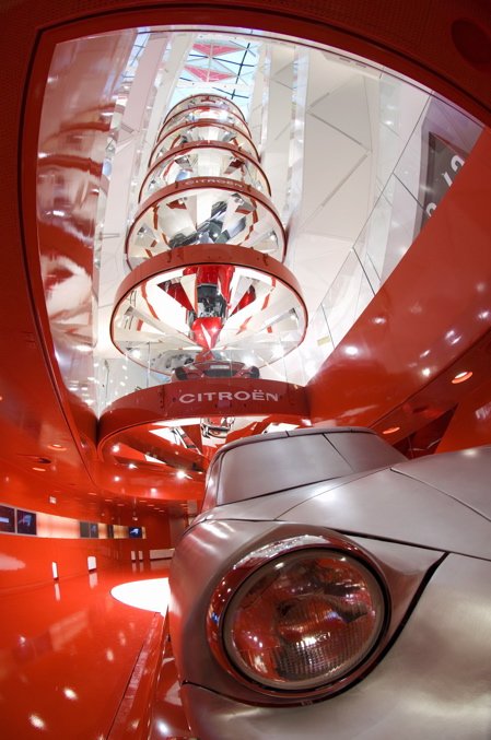 Citroën汽車展廳設計