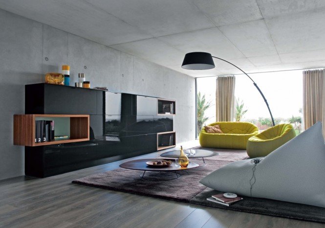 家具品牌Ligne Roset：豪華起居室設計