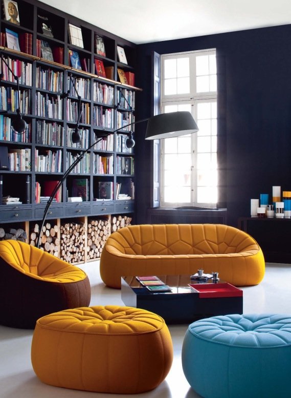 家具品牌Ligne Roset：豪華起居室設計