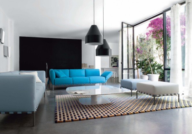 家具品牌Ligne Roset：豪華起居室設計