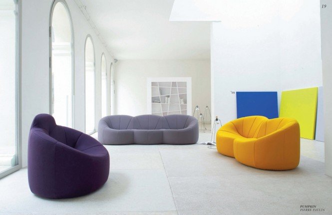 家具品牌Ligne Roset：豪華起居室設計