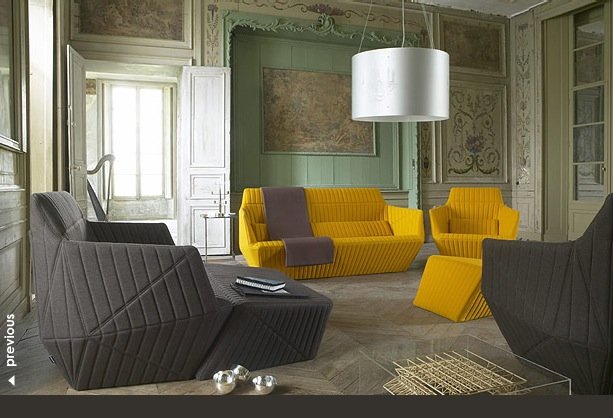 家具品牌Ligne Roset：豪華起居室設計